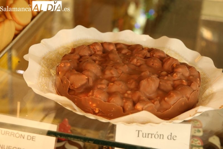 Turrón de palomitas en Pastelería Teresiana