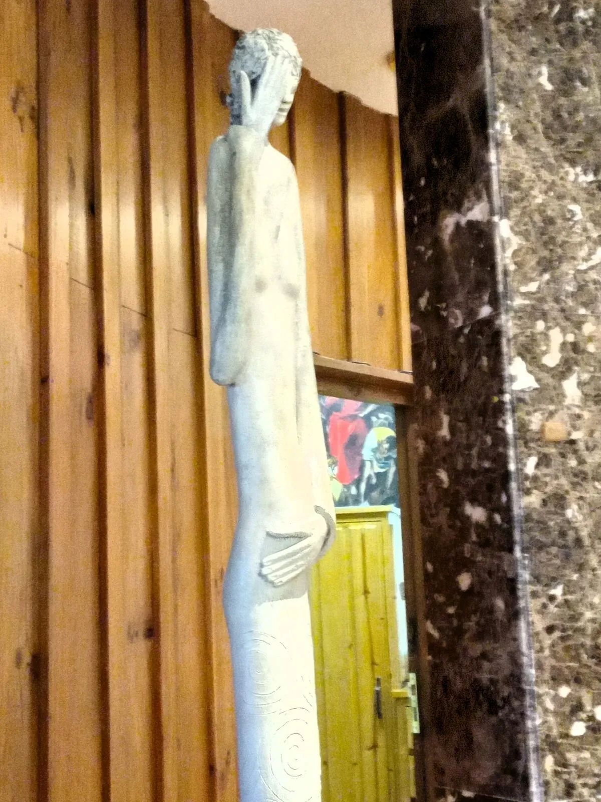 Foto 4 - La parroquia Nombre de Mar&iacute;a del Alto del Rollo acoge una imagen de la escultora salmantina Amelia Garc&iacute;a&nbsp;