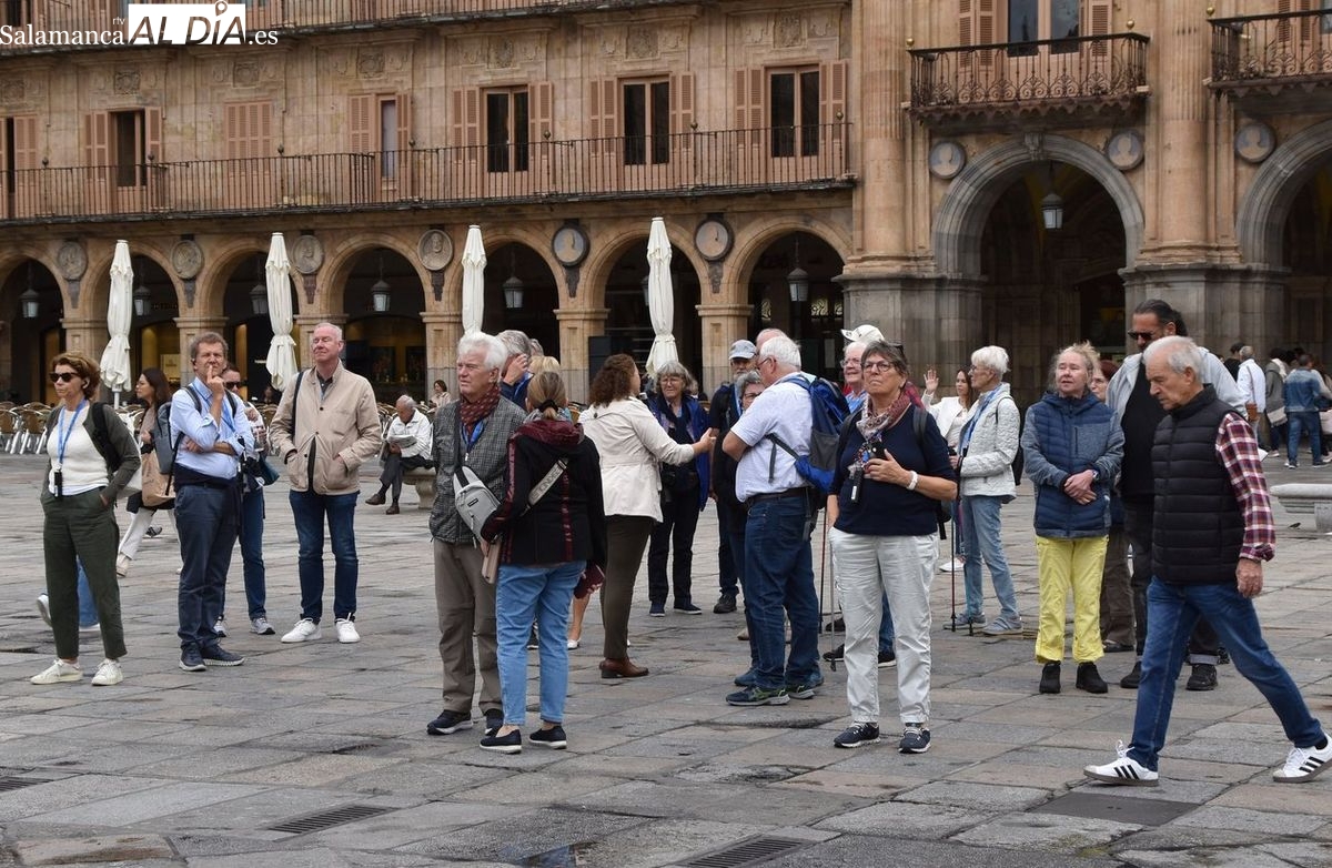 Salamanca aumenta este año el número de viajeros y pernoctaciones internacionales