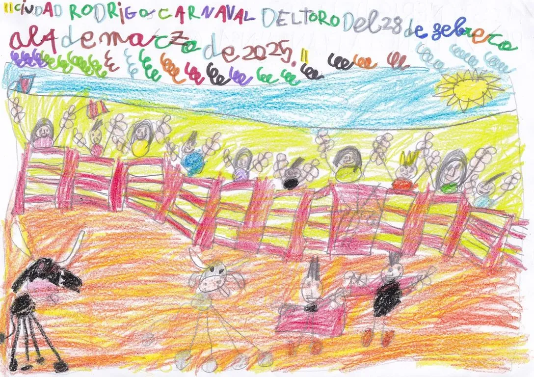 Foto 5 - Alejandro Moreno Esparcia y Cristina Garc&iacute;a Garc&iacute;a ganan el Concurso de Dibujo del Carnaval 2025