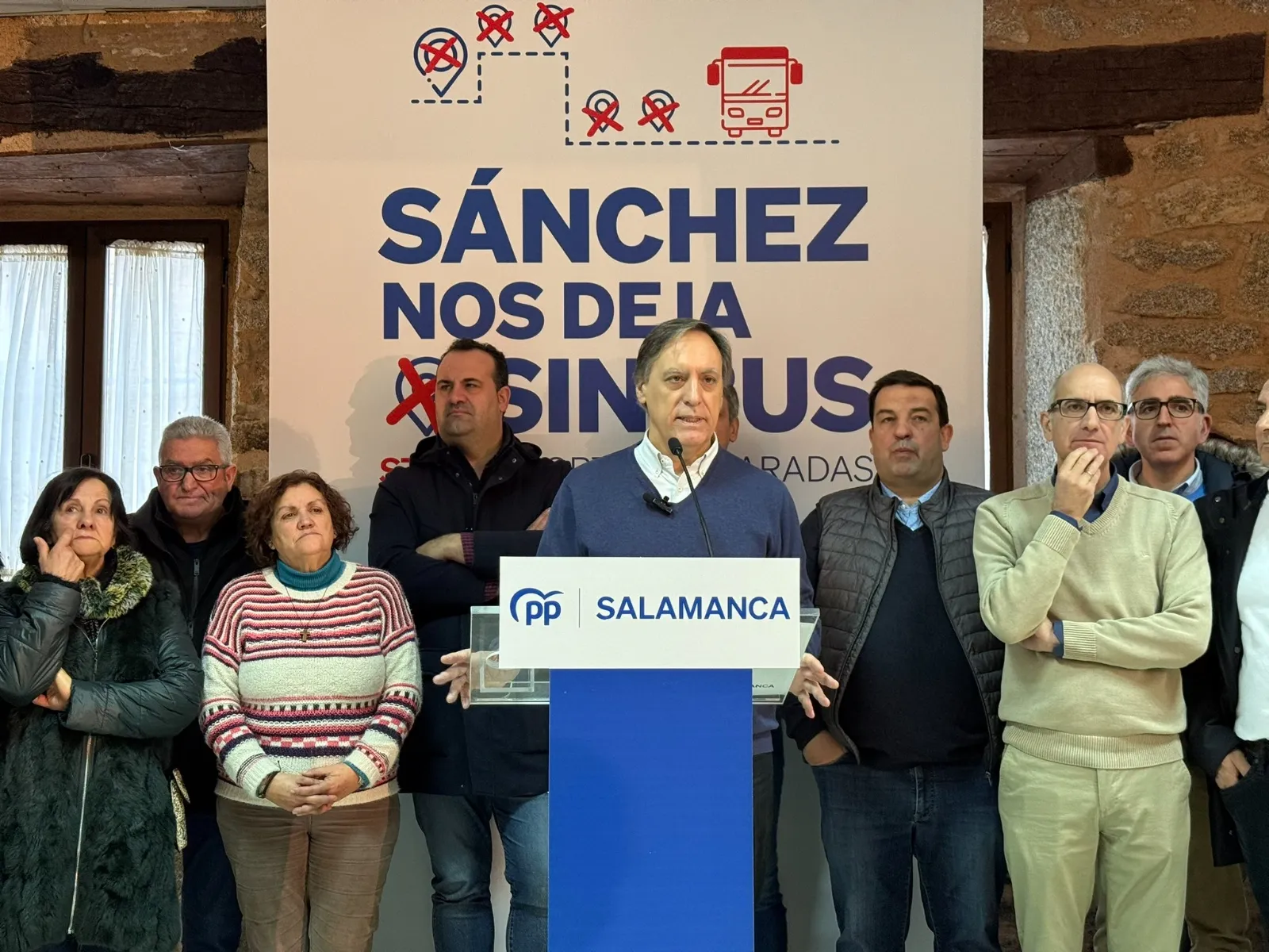 Foto 2 - El PP de Salamanca clama contra los recortes de S&aacute;nchez en el medio rural 