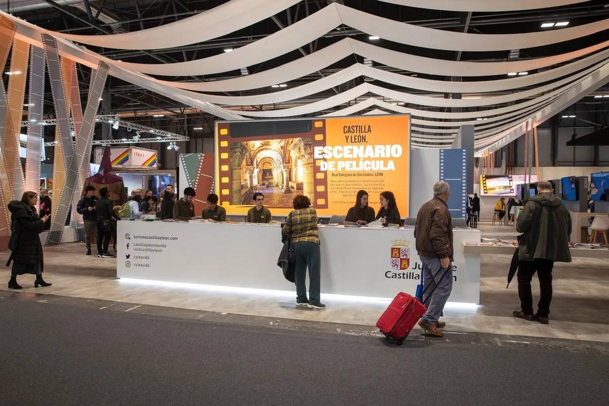 Expositor de CyL en Fitur