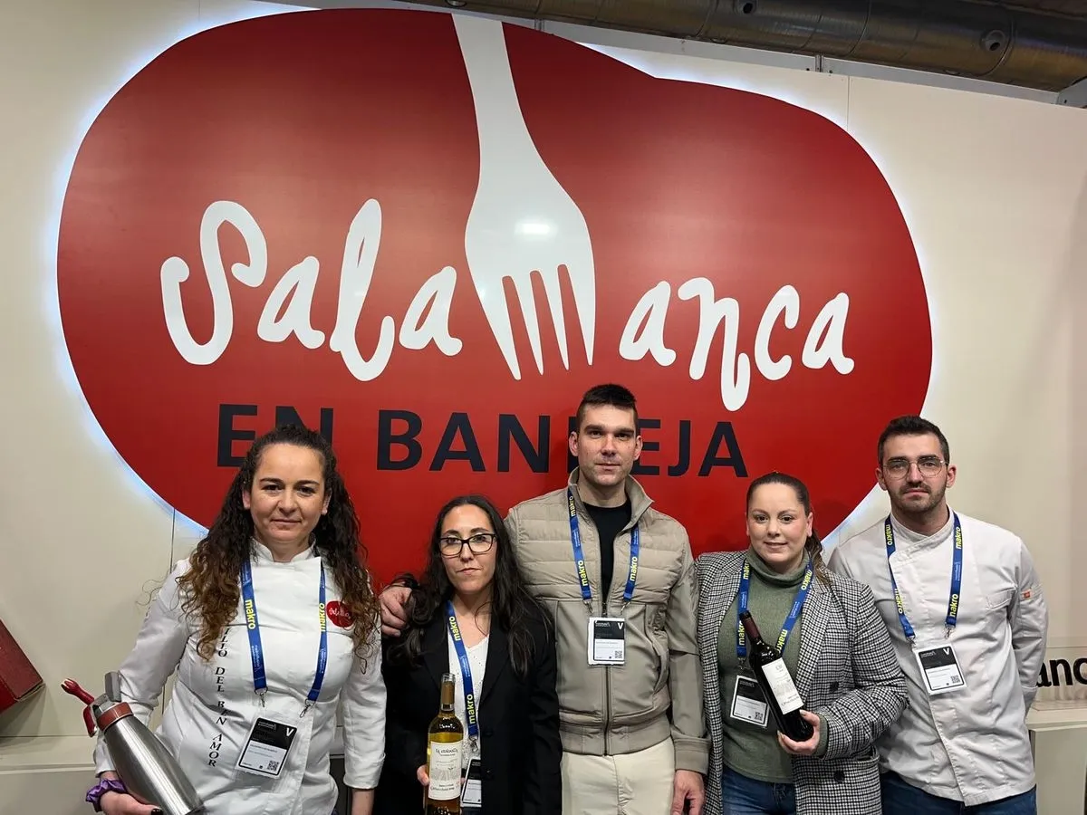 Miembros de los socios del Club y marca Salamanca en Bandeja este miércoles, último día de Madrid Fusión