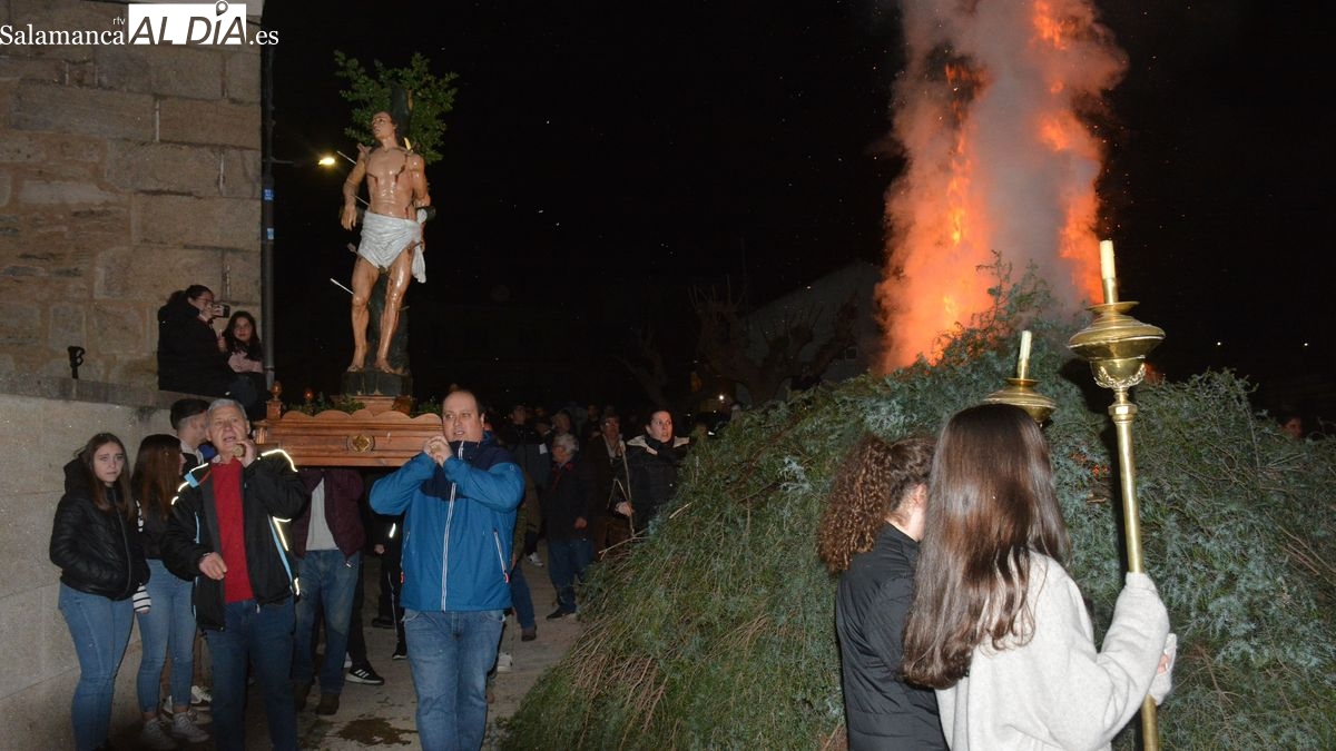 La Fregeneda celebra este sábado la fiesta de San Sebastián con hogueras de jumbrio