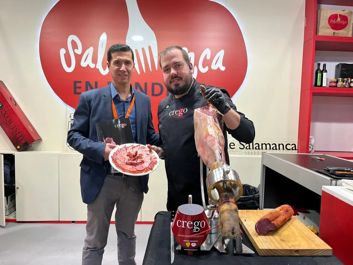 Miembros de los socios del Club y marca Salamanca en Bandeja este miércoles, último día de Madrid Fusión