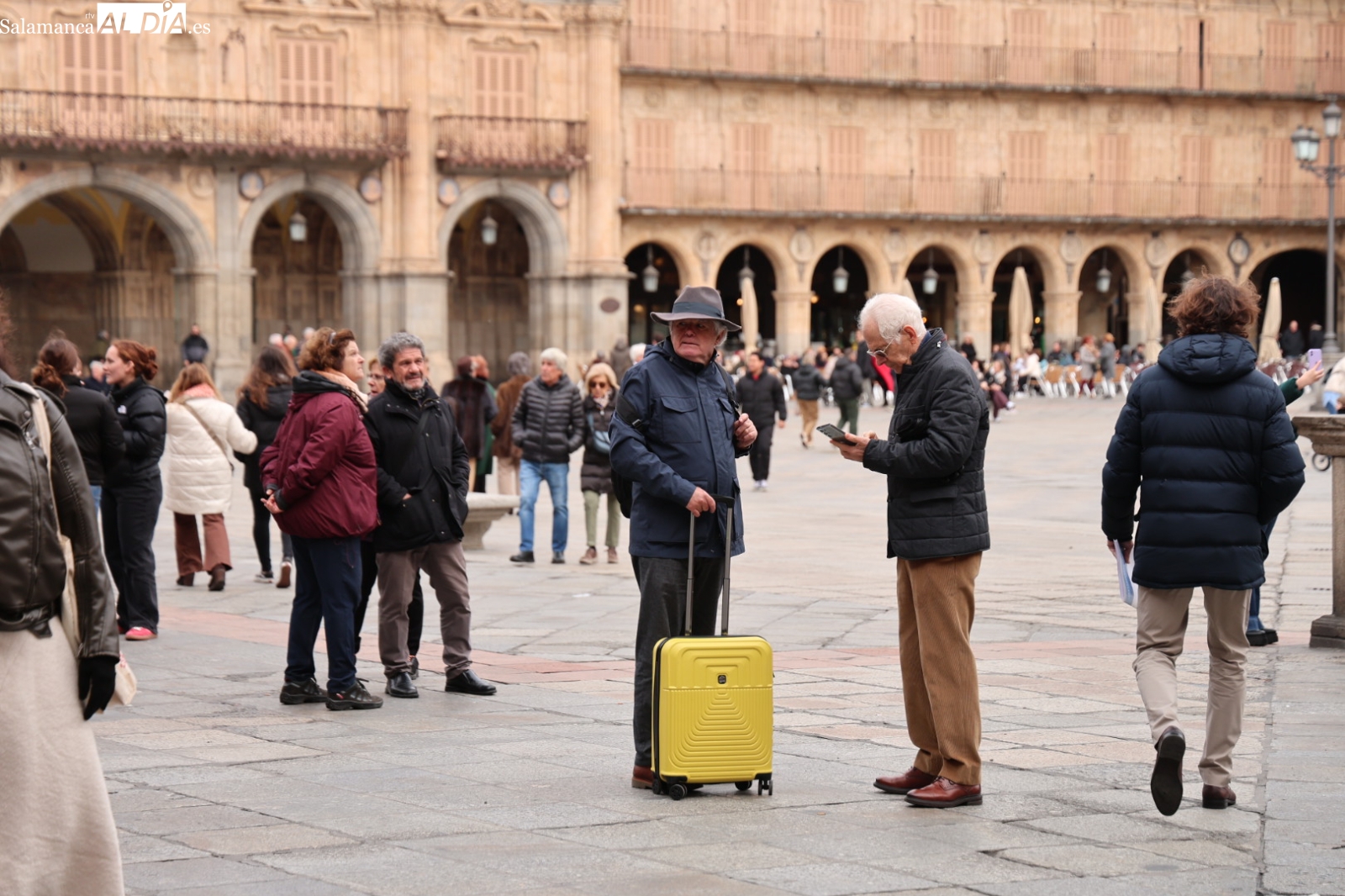 Ambiente en el centro de la ciudad de Salamanca (FOTOS)