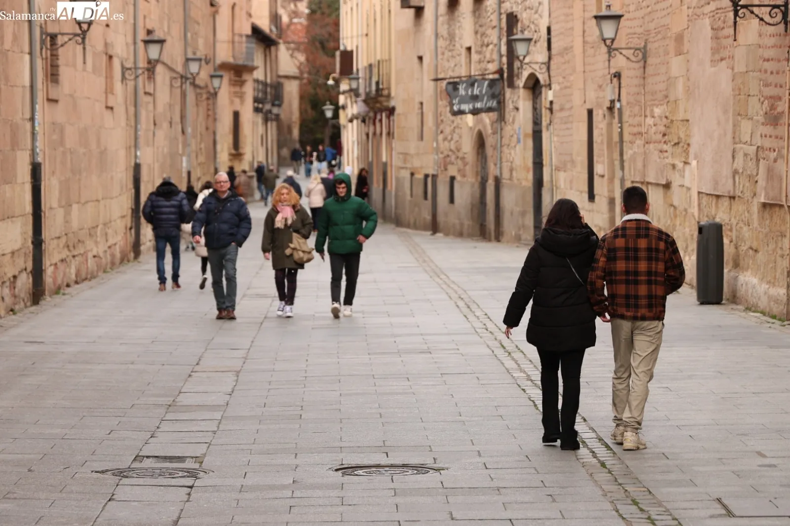 Ambiente en Salamanca, a la espera de la borrasca 'Herminia' | Fotos: David Sañudo