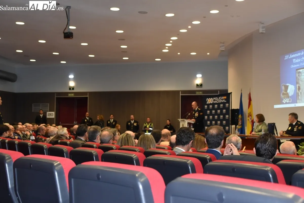 Celebración de la Policía Nacional en Salamanca 