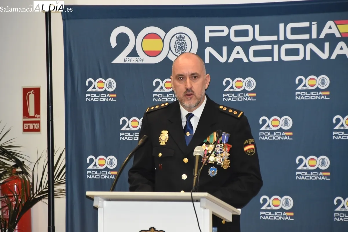 Celebración de la Policía Nacional en Salamanca 