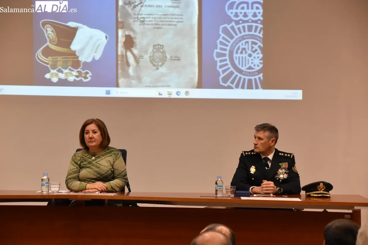Celebración de la Policía Nacional en Salamanca 