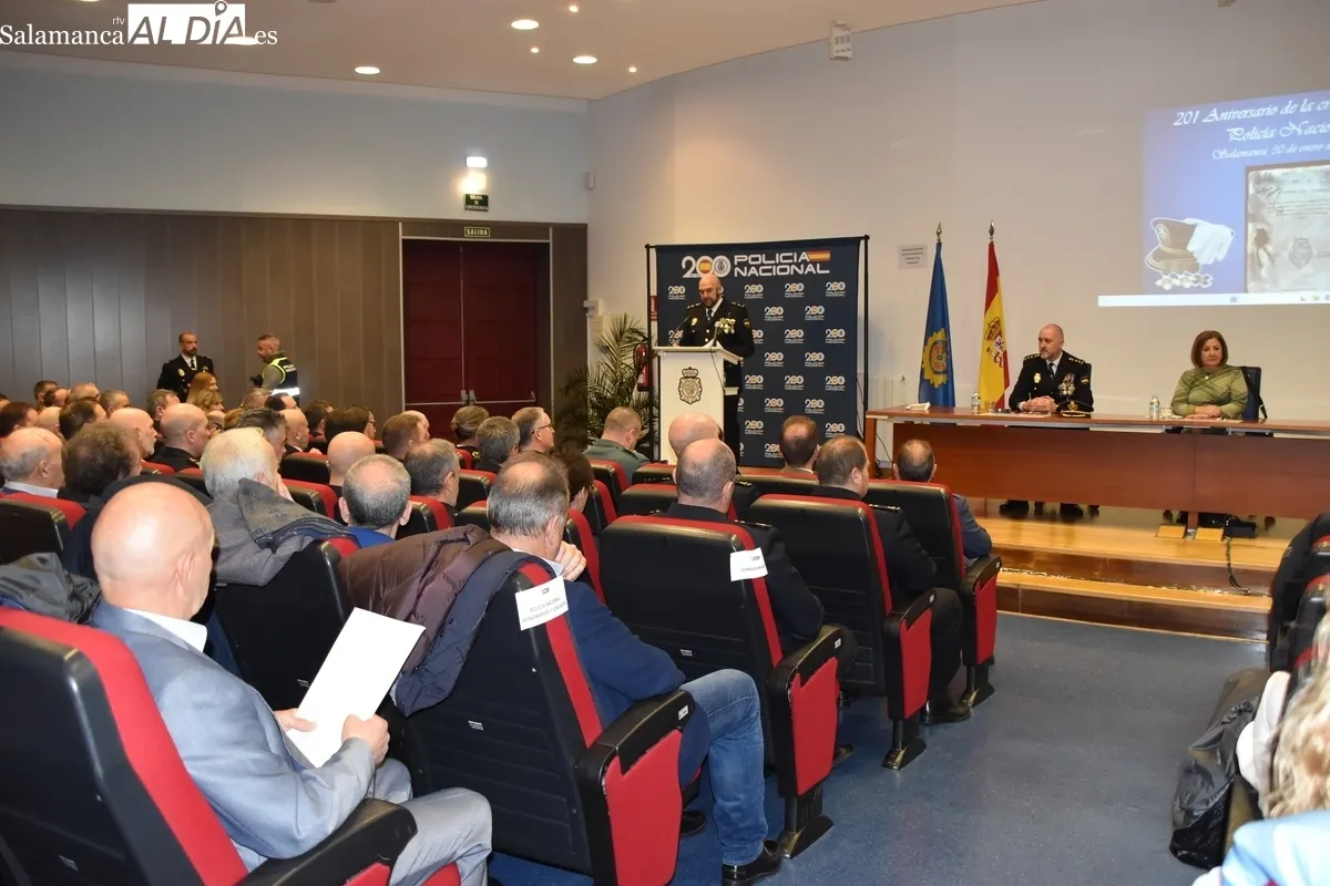 Celebración de la Policía Nacional en Salamanca 