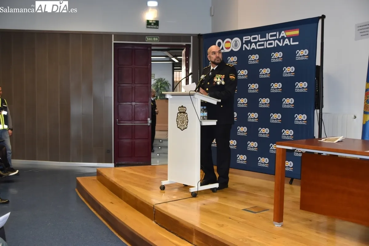 Celebración de la Policía Nacional en Salamanca 