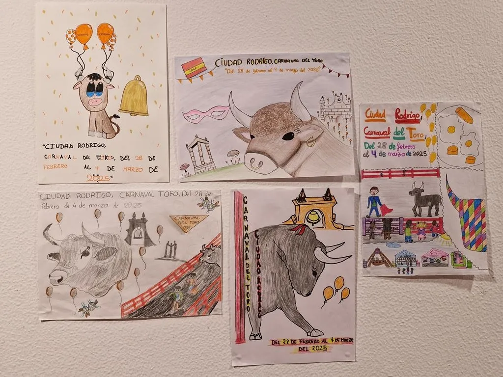Foto 3 - Alejandro Moreno Esparcia y Cristina Garc&iacute;a Garc&iacute;a ganan el Concurso de Dibujo del Carnaval 2025