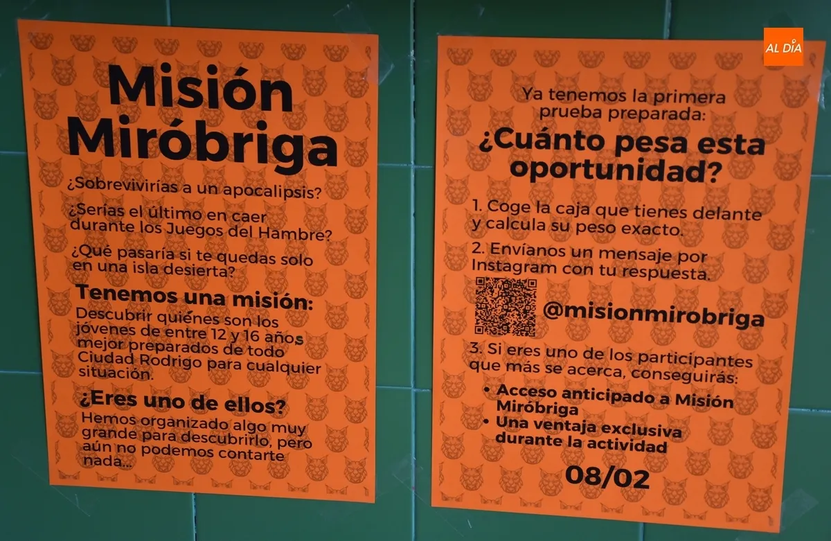 Foto 2 - Llamados a la &lsquo;Misi&oacute;n Mir&oacute;briga&rsquo; los j&oacute;venes de entre 12 y 16 a&ntilde;os de Ciudad Rodrigo
