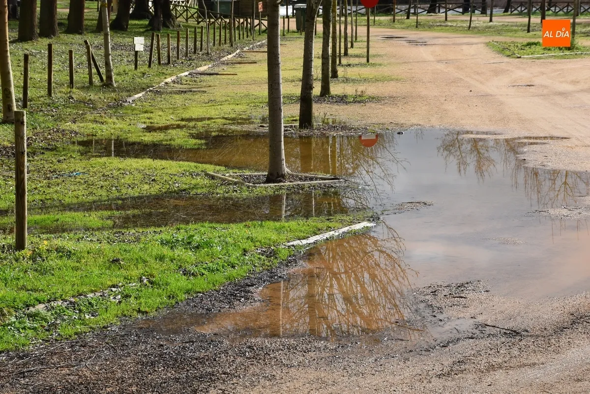 Foto 5 - El &Aacute;gueda multiplica por 12 su caudal tras las lluvias constantes de los &uacute;ltimos d&iacute;as