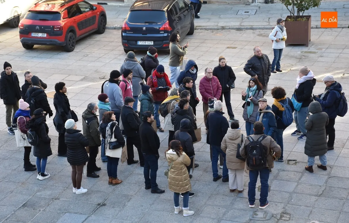 Foto 4 - Mir&oacute;briga recibe a los asistentes al XI Congreso Internacional de Geograf&iacute;a de Am&eacute;rica Latina