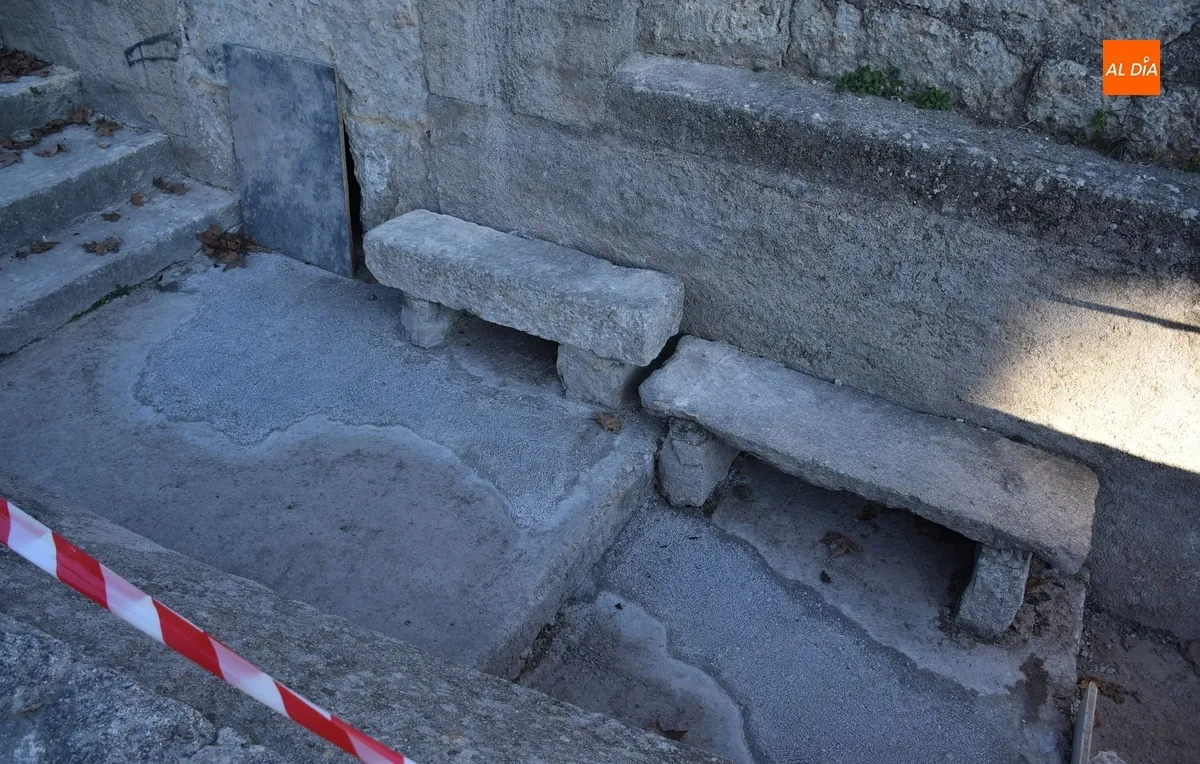 Foto 4 - La hist&oacute;rica Fuente de las Tripas se somete a una intervenci&oacute;n de reparaci&oacute;n y mejora