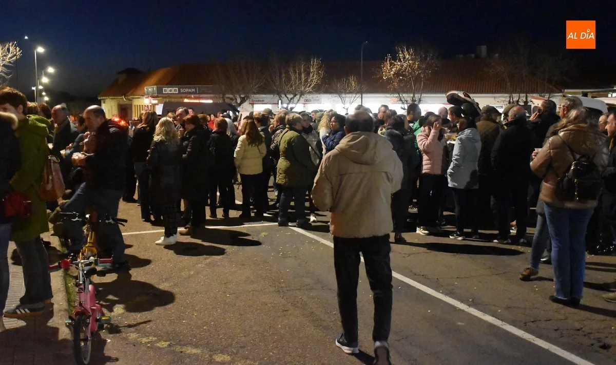 Foto 4 - Abierto en San Andr&eacute;s en una fant&aacute;stica velada el ciclo de hogueras invernales de Mir&oacute;briga