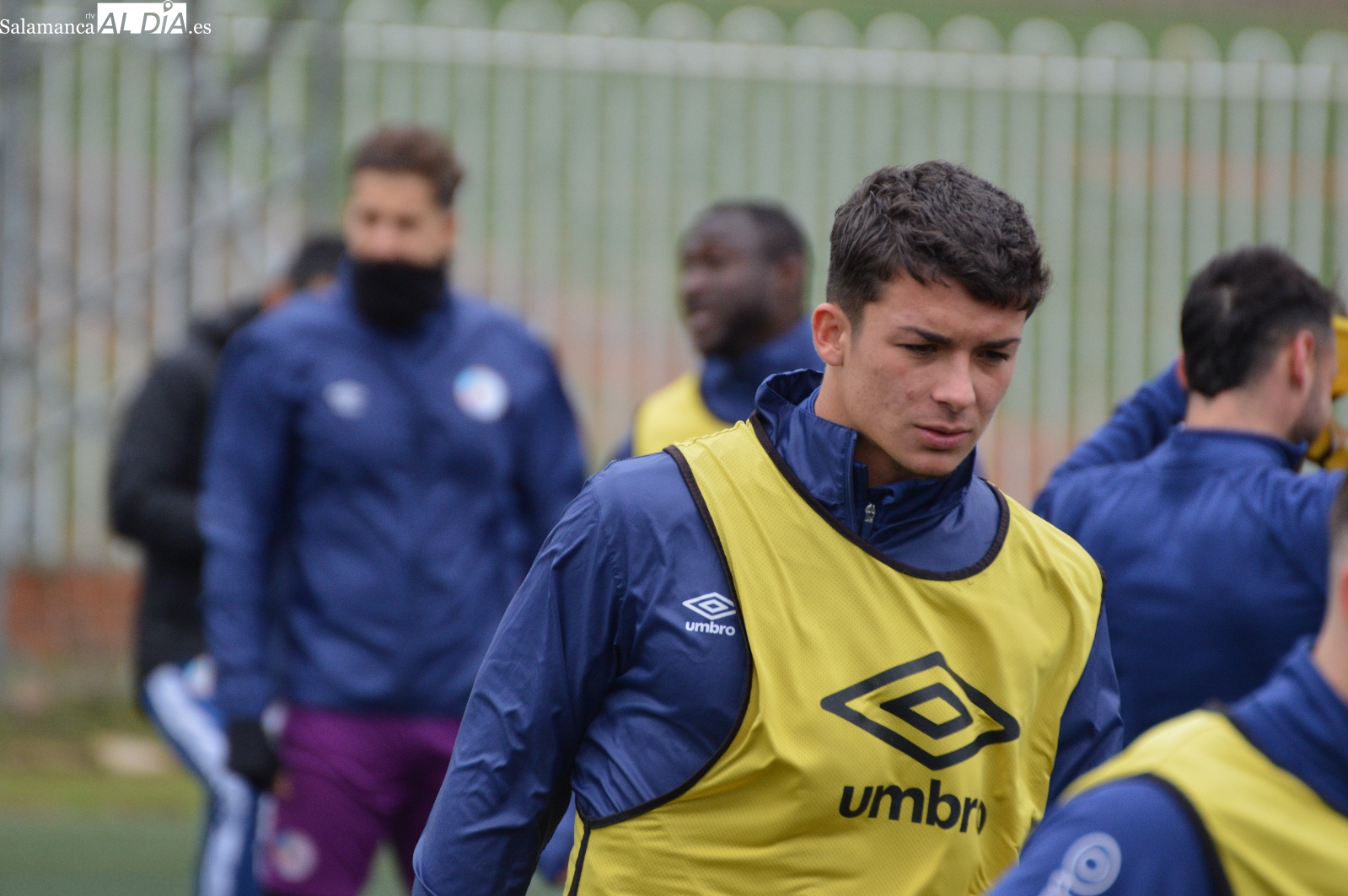 Rafa Dueñas ya tiene al deseado Rubén Cantero entrenando con el Salamanca UDS (GALERÍA DE FOTOS)
