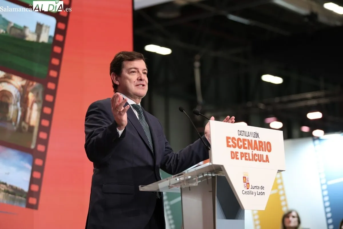 El presidente de la Junta de Castilla y León, Alfonso Fernández Mañueco, visita la 45ª edición de la Feria Internacional de Turismo (FITUR). Fotos: David Sañudo