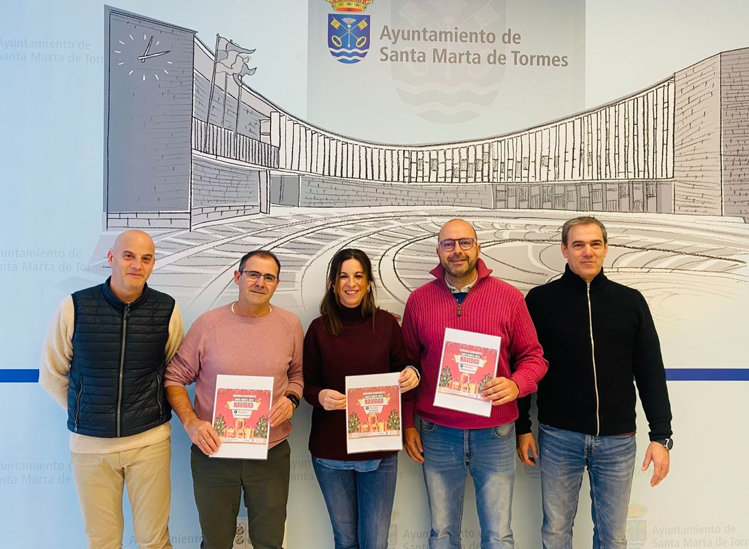 Los ganadores del Concurso de Escaparates de Navidad 2024 de Santa Marta dirigido al comercio local