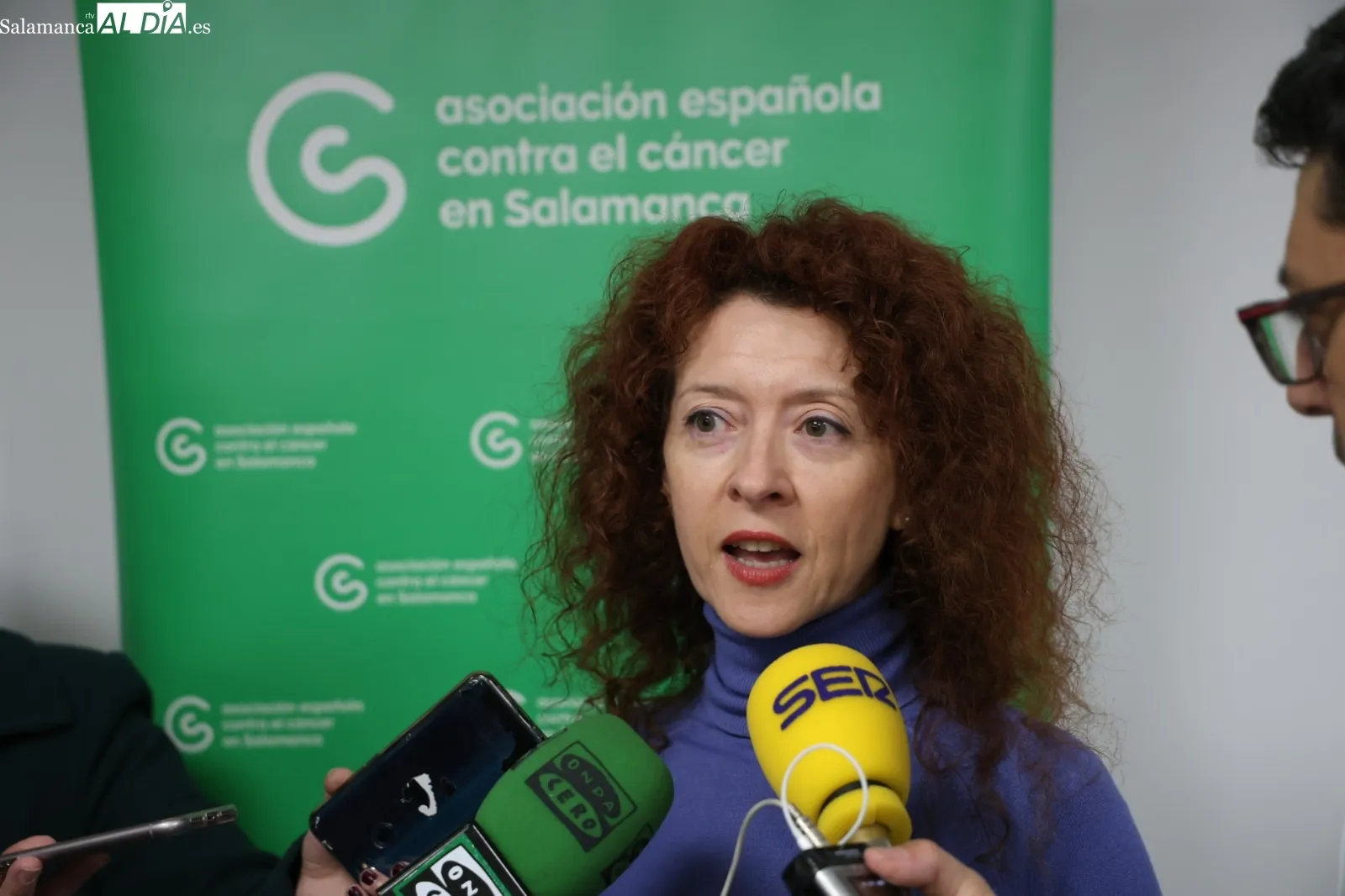 Inauguración del primer espacio de respiro para familiares de la AECC en Salamanca. Fotos: David Sañudo