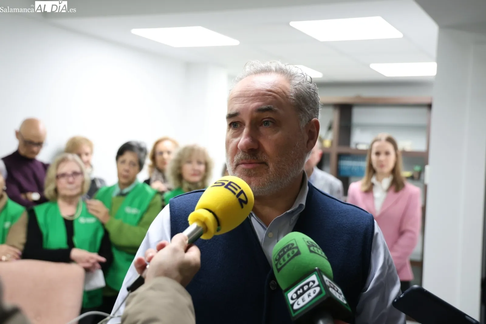 Inauguración del primer espacio de respiro para familiares de la AECC en Salamanca. Fotos: David Sañudo