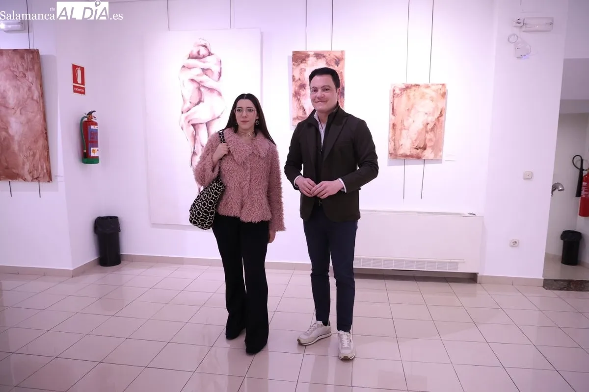 Inauguración de la exposición ‘Nudos y desnudos’ de la artista Silvia Monasterio en Espacio Joven. Fotos: David Sañudo
