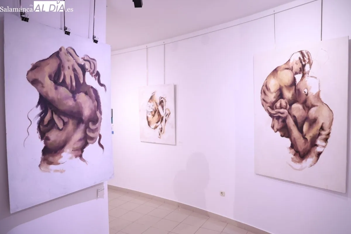 Inauguración de la exposición ‘Nudos y desnudos’ de la artista Silvia Monasterio en Espacio Joven. Fotos: David Sañudo