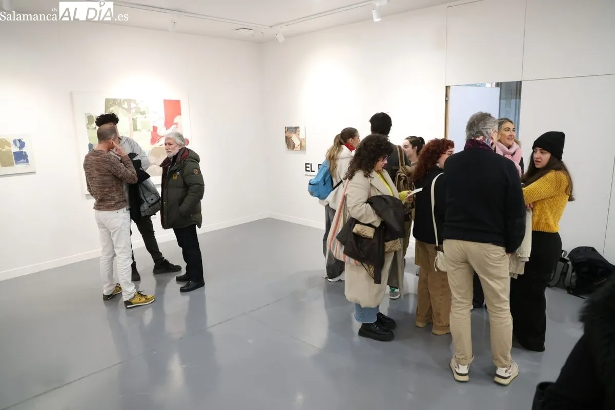Exposición 'El desván' en la Salaseis de la Facultad de Bellas Artes de la Universidad de Salamanca. Foto de David Sañudo
