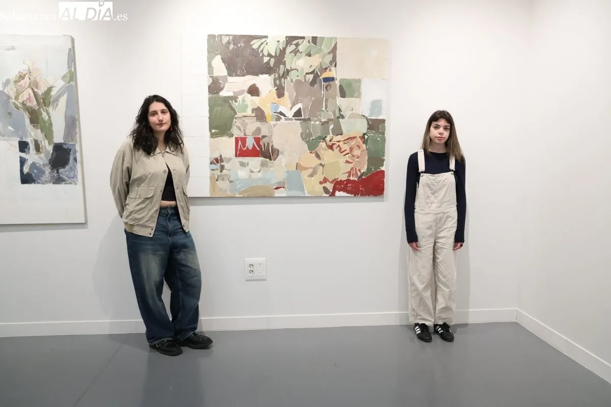 Exposición 'El desván' en la Salaseis de la Facultad de Bellas Artes de la Universidad de Salamanca. Foto de David Sañudo