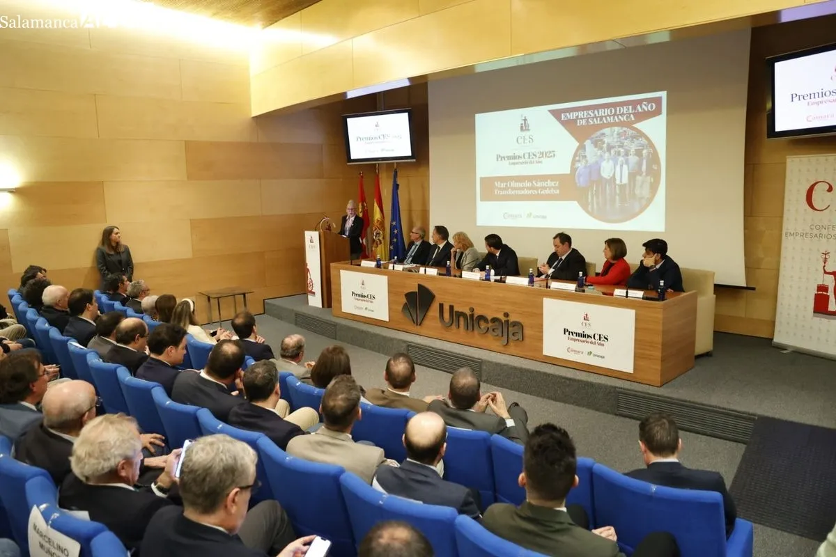 Entrega de los II Premios CES Salamanca. Foto de David Sañudo