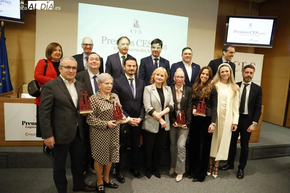 Entrega de los II Premios CES Salamanca. Foto de David Sañudo