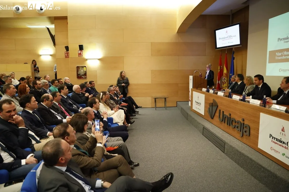 Entrega de los II Premios CES Salamanca. Foto de David Sañudo