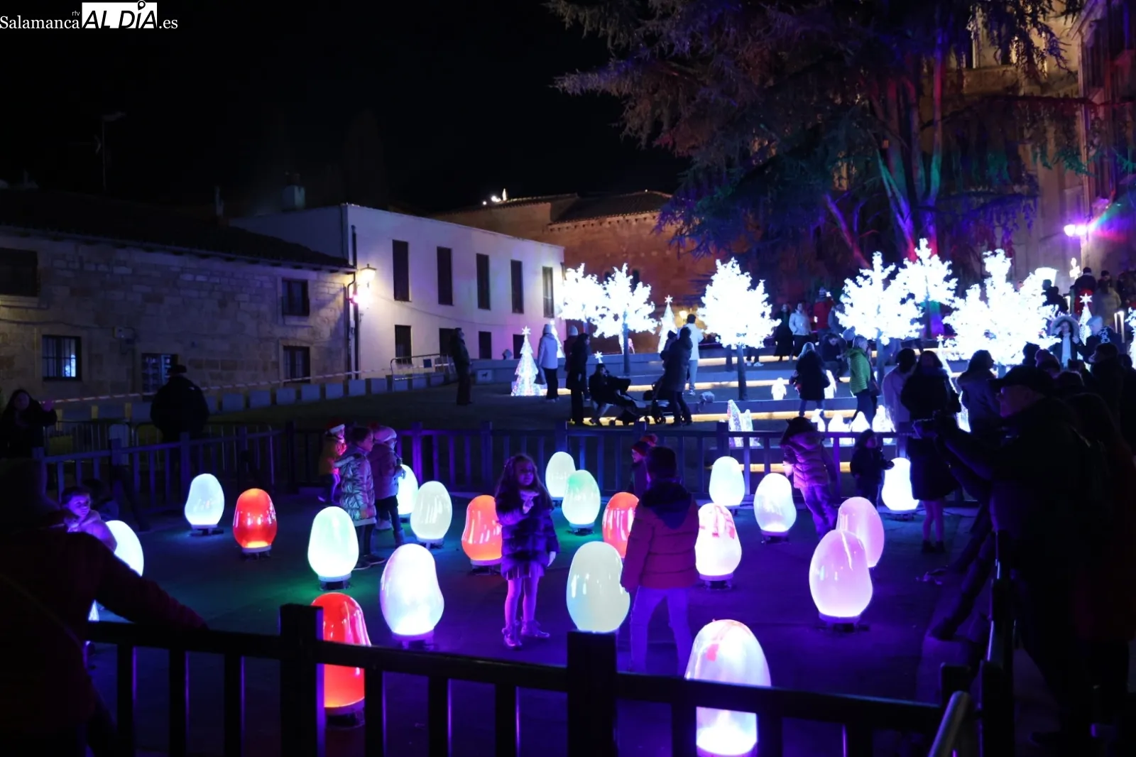  Salamanca disfruta de los últimos días de la iluminación navideña | Fotos: David Sañudo