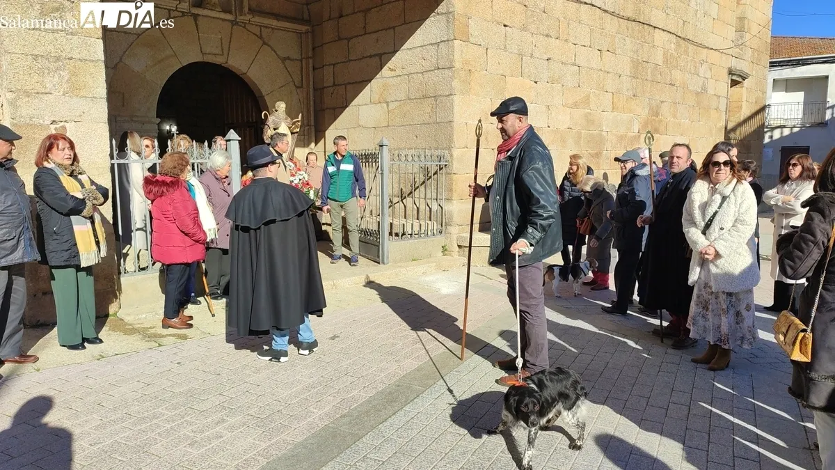Celebración de San Antón en Saucelle / CORRAL