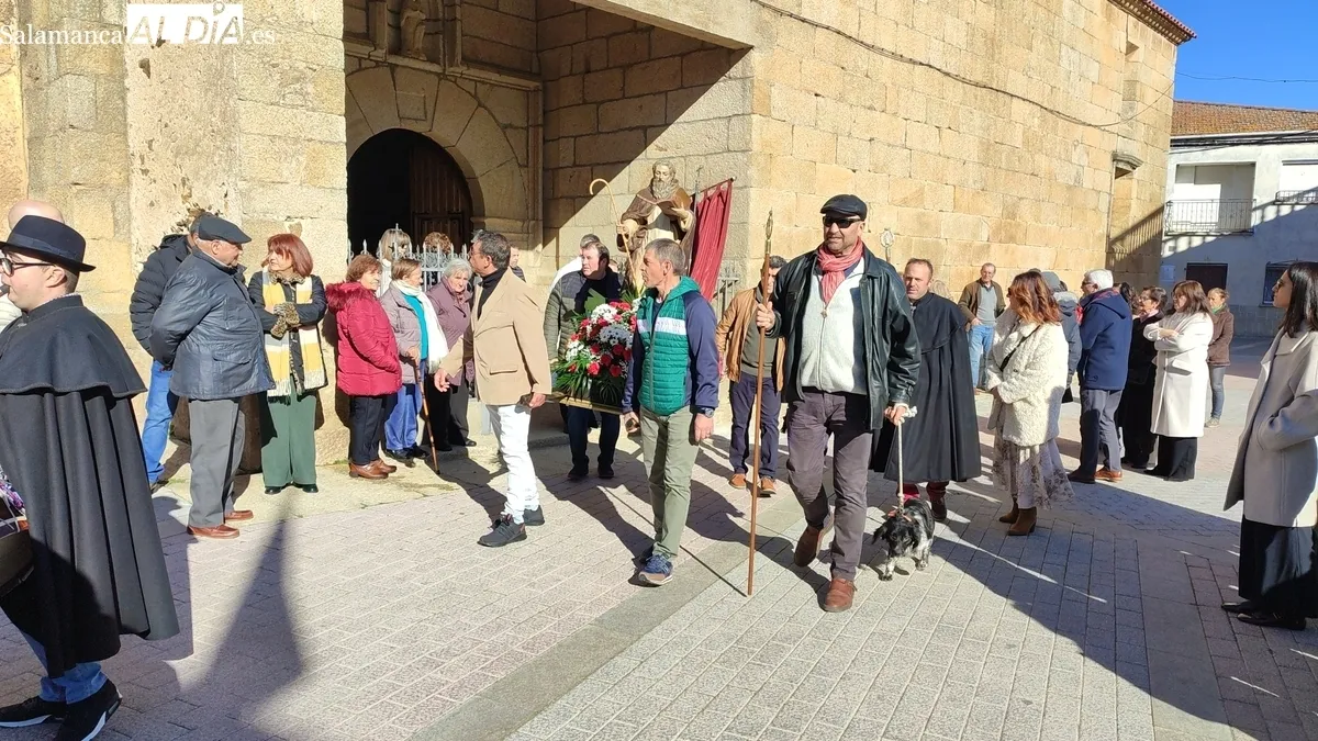 Celebración de San Antón en Saucelle / CORRAL