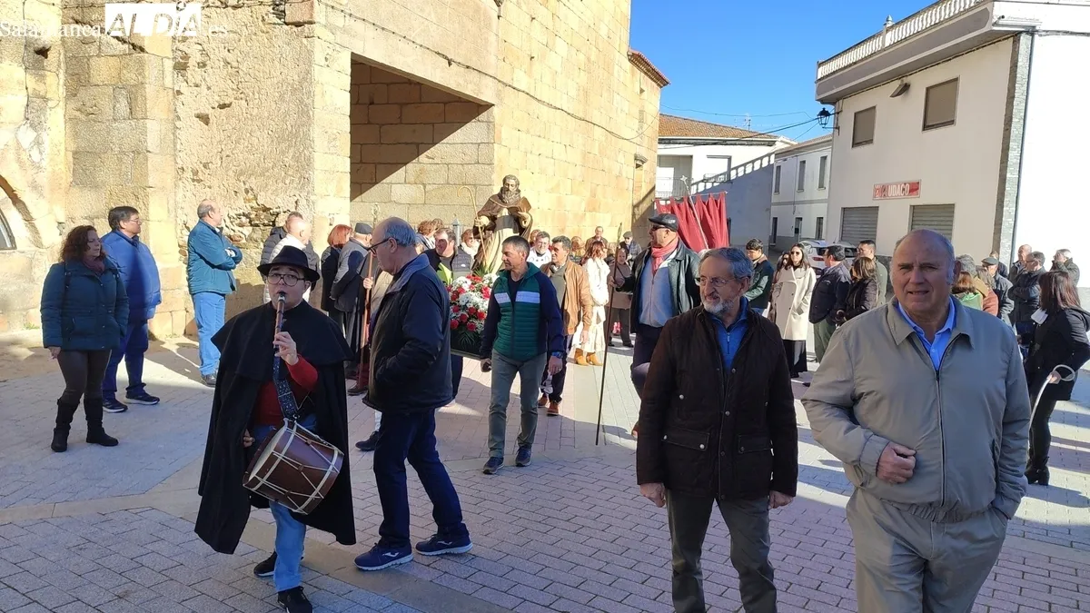 Celebración de San Antón en Saucelle / CORRAL