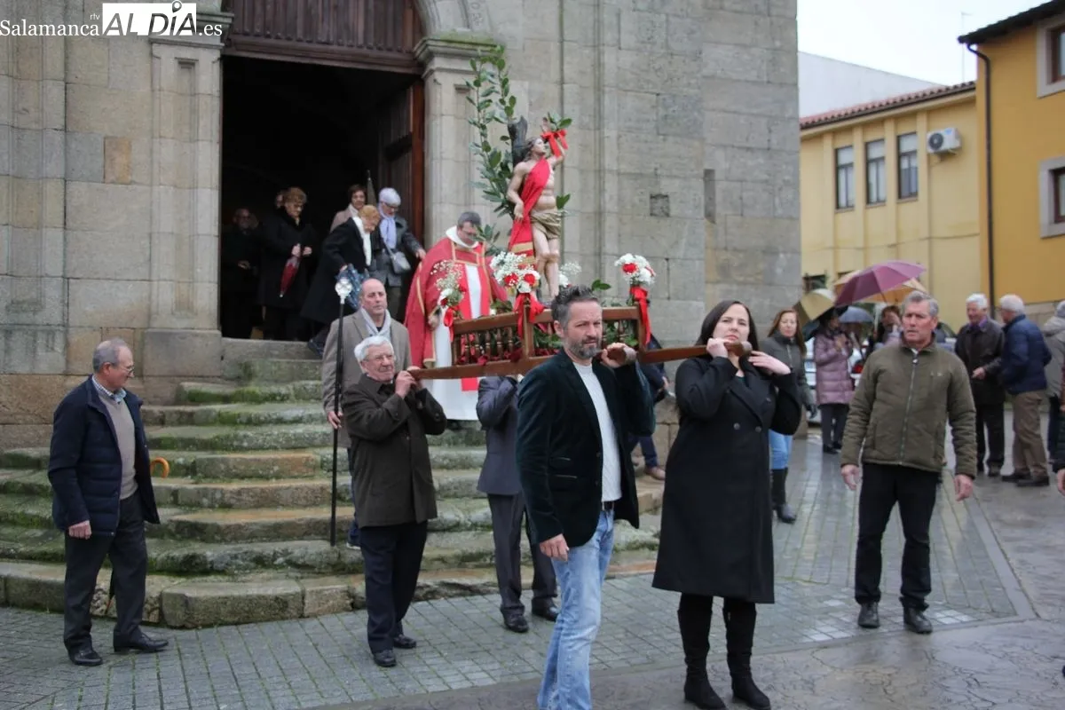 Fiesta de San Sebastián en Mieza