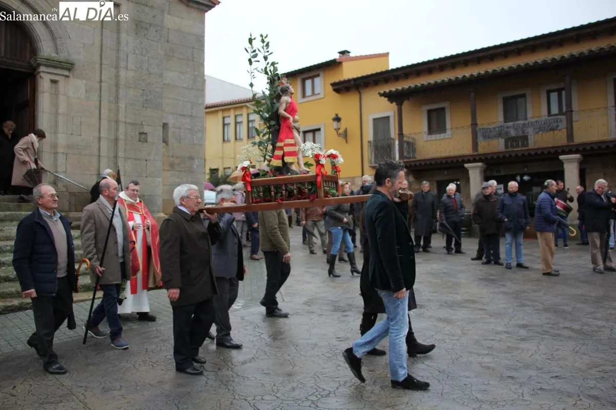Fiesta de San Sebastián en Mieza