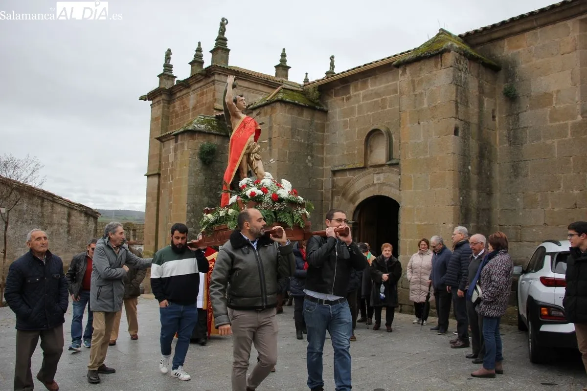 Fiesta de San Sebastián en Vilvestre
