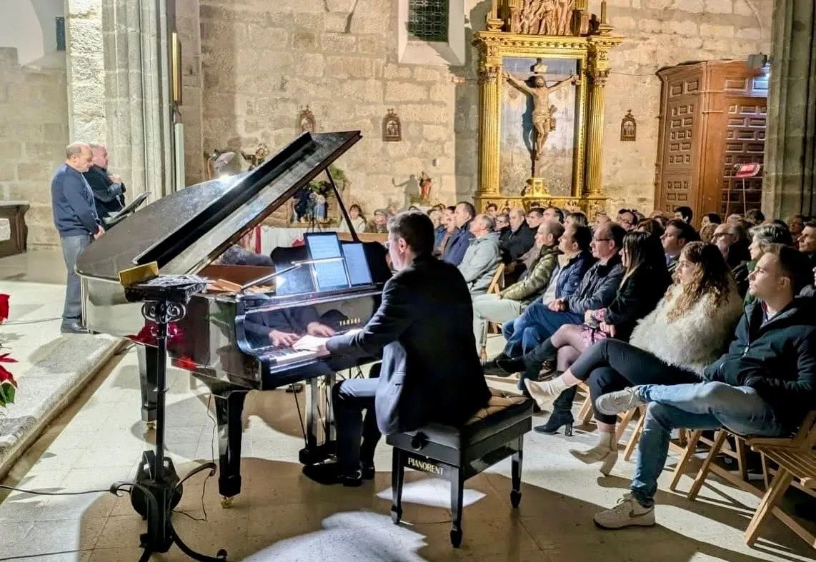 Mancera de Abajo acogía ‘El Cántico Espiritual de San Juan de la Cruz’. Fotos Diputación de Salamanca
