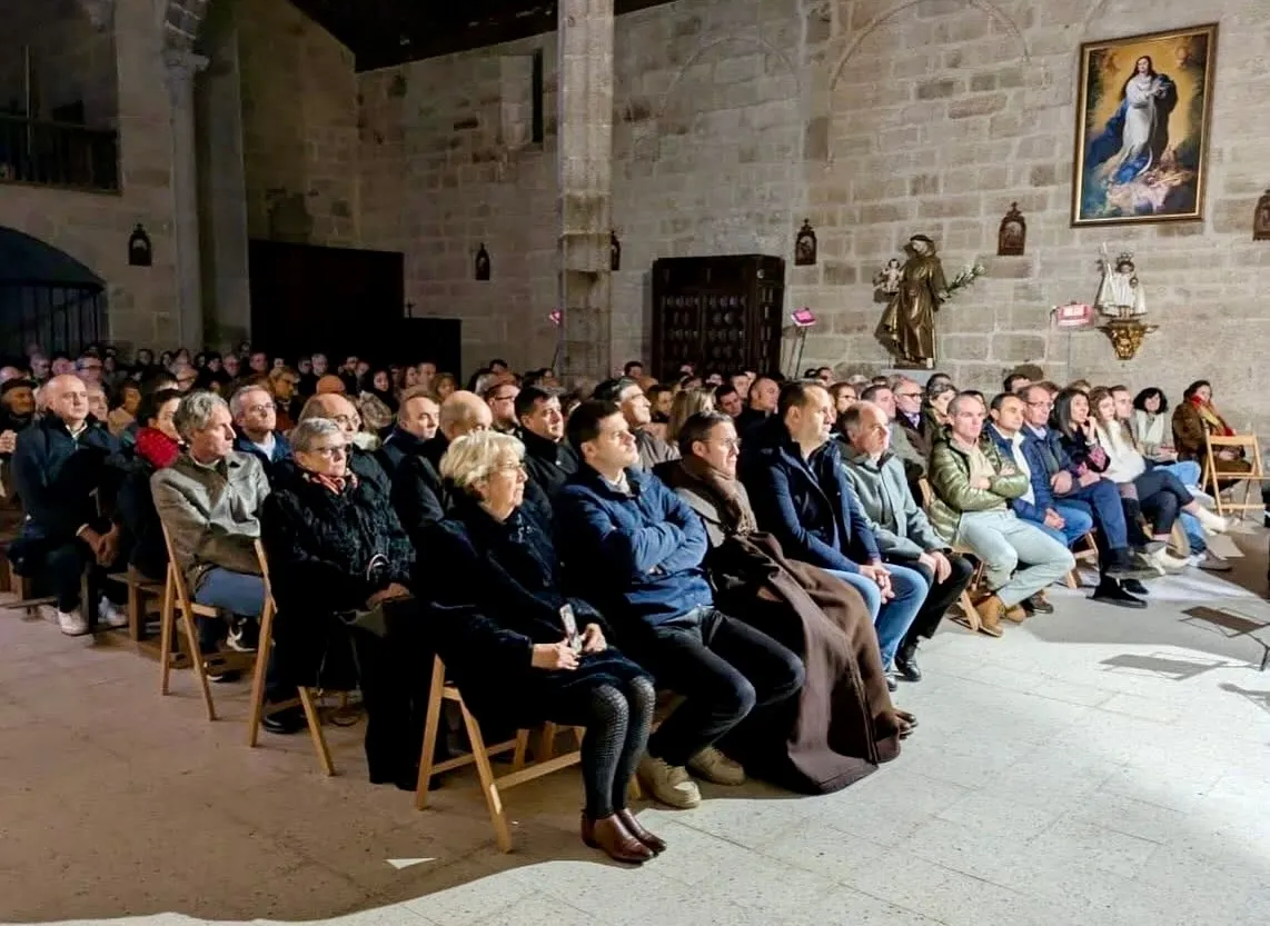 Mancera de Abajo acogía ‘El Cántico Espiritual de San Juan de la Cruz’. Fotos Diputación de Salamanca