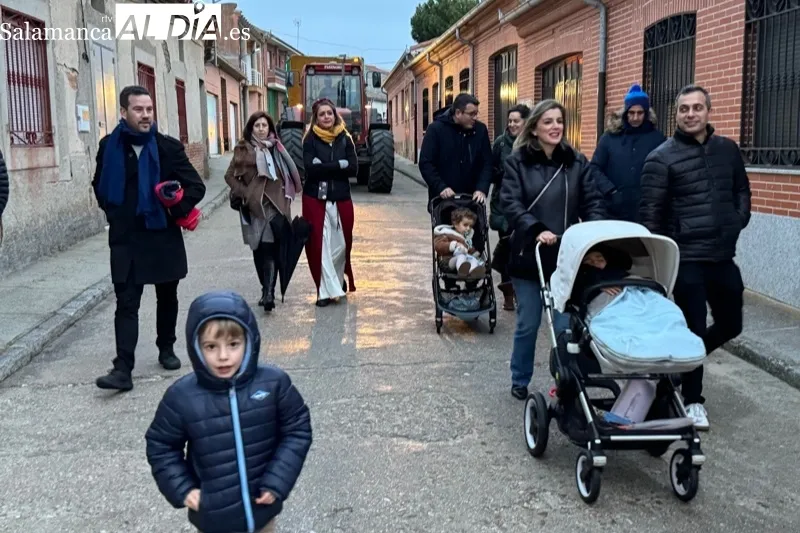 Los Reyes Magos visitan Macotera
