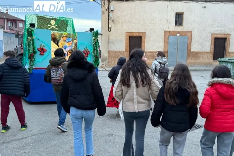 Los Reyes Magos visitan Macotera