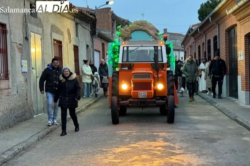 Los Reyes Magos visitan Macotera
