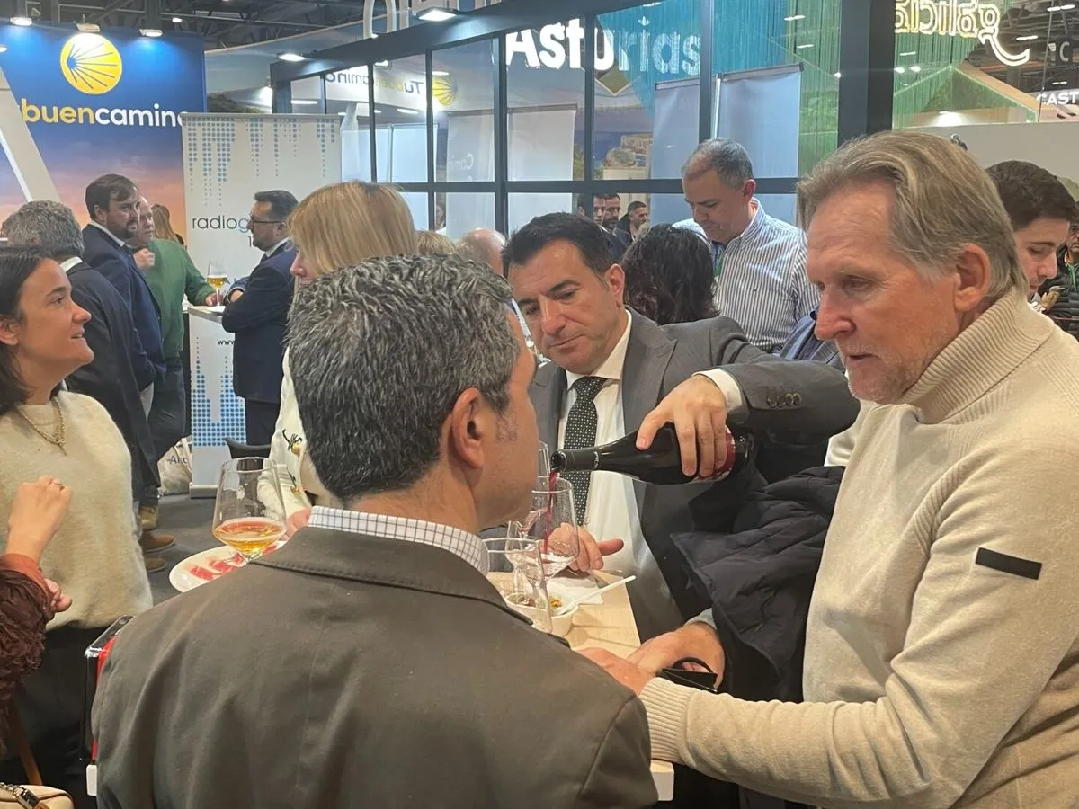 El stand de Guijuelo en Fitur ha recibido, de nuevo, numerosas visitas