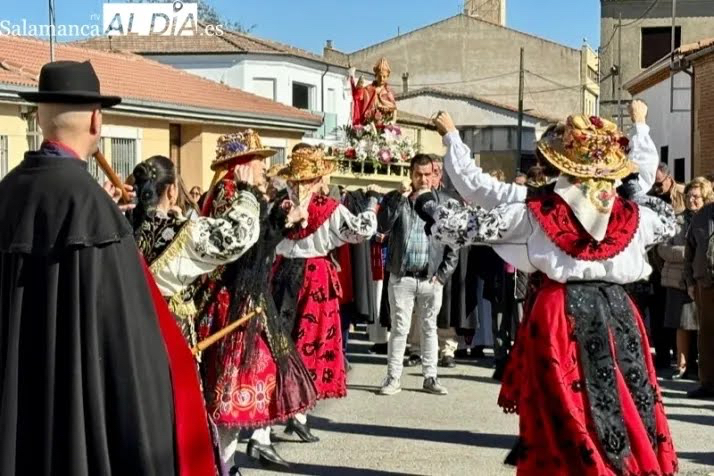 Todo listo en Babilafuente para cuatro días de celebraciones para vivir las Fiestas de San Blas