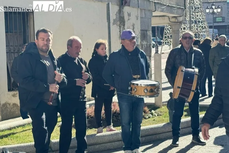 Peñaranda celebraba este sábado la bendición de San Antón