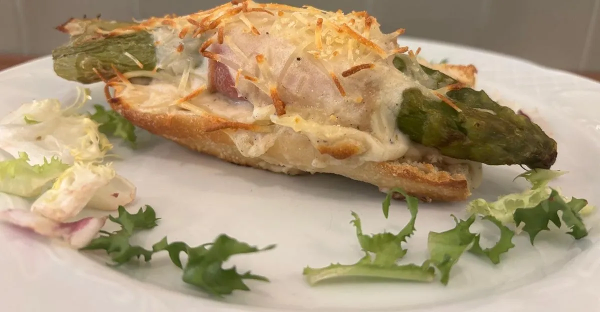 Uno de los platos del menú del día en La Mantequería
